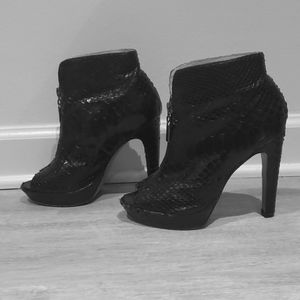 Black booties